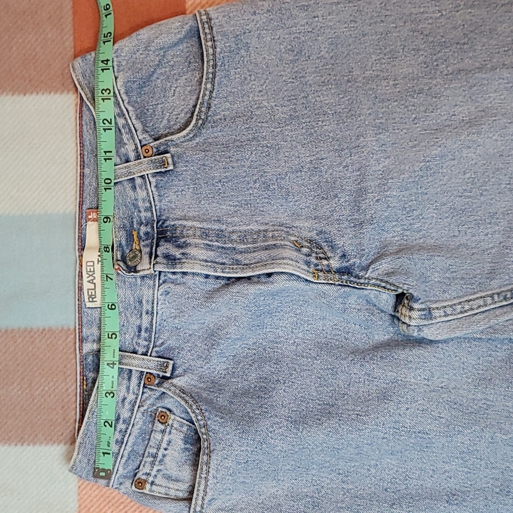 Levis 550 Relaxed Tapered Leg Size 10M Mom Jeans - Picture 6 of 9